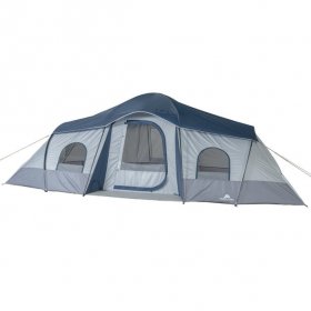Ozark Trail 10-Person Cabin Tent,with 3 Entrances
