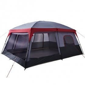 Ozark Trail 12-Person Cabin Tent,with Convertible Screen Room