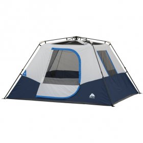 Ozark Trail 10' x 9' 6-Person Instant Cabin Tent with LED Lighted Hub,25 lbs