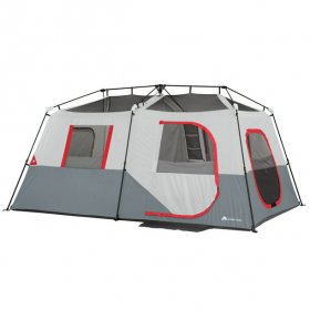 Ozark Trail 13' x 9' 8-Person Instant Cabin Tent with LED Lights,36.9274 lbs